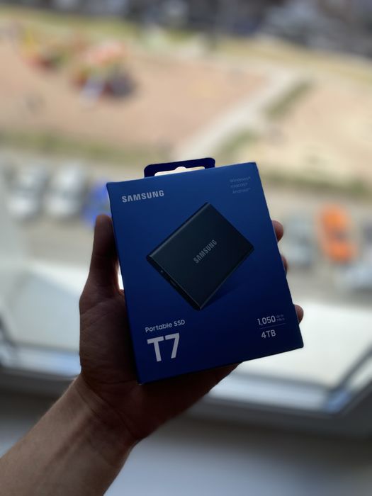 ssd samsung t7 4tb - купить внешние накопители памяти для ПК