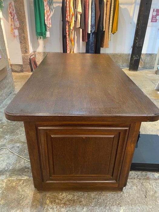 Secretária de madeira vintage maravilhosa!!!