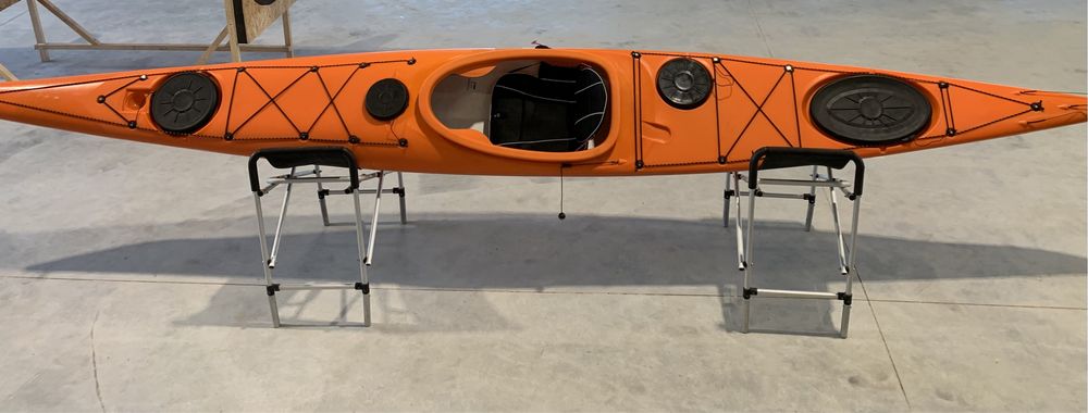 Kajak morski PE 515cm Reval MV, nowy, ze sterem