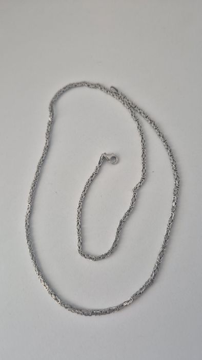 Серебрянная цепочка лисий хвост