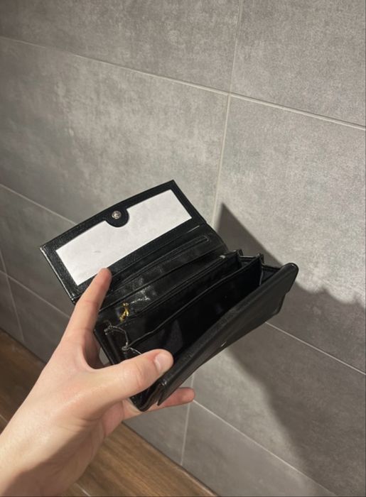 Portfel czarny Nicole elegancki