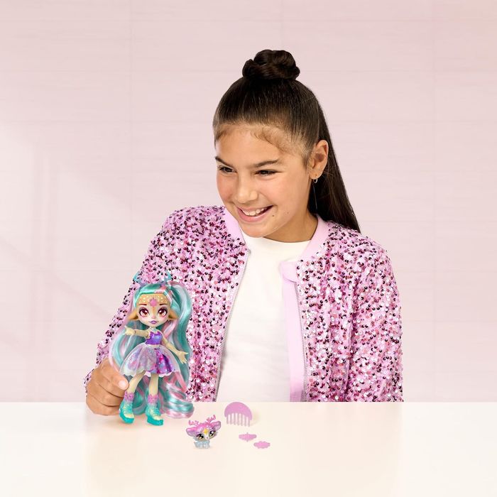 Куклa Магик Олeненoк Диpли Magic Mixies Galaxy Hair Pixlings Deerlee