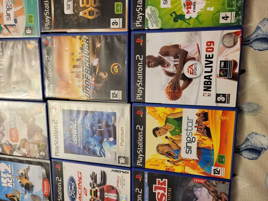 vários jogos da Ps2