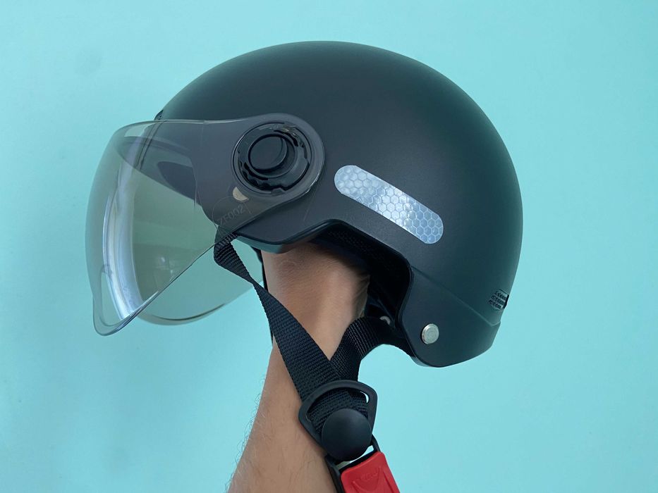 Мотошолом для скутера S,М 55-59см Шлем Шльом Шолом Мотошлем Велошолом