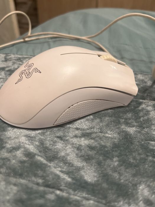 Rato Gaming RAZER Deathadder (6400 dpi - Branco)