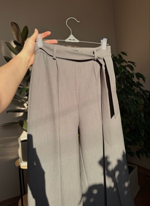 Сірі штани плацо Irina Tydnyuk