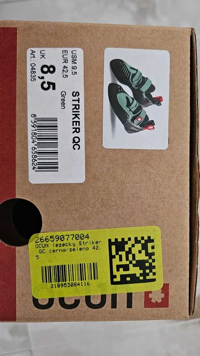 Buty Wspinaczkowe OCUN Striker QC green malachite 42,5