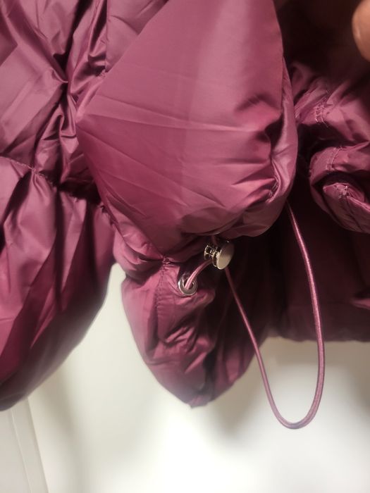 Kurtka puchowa burgund