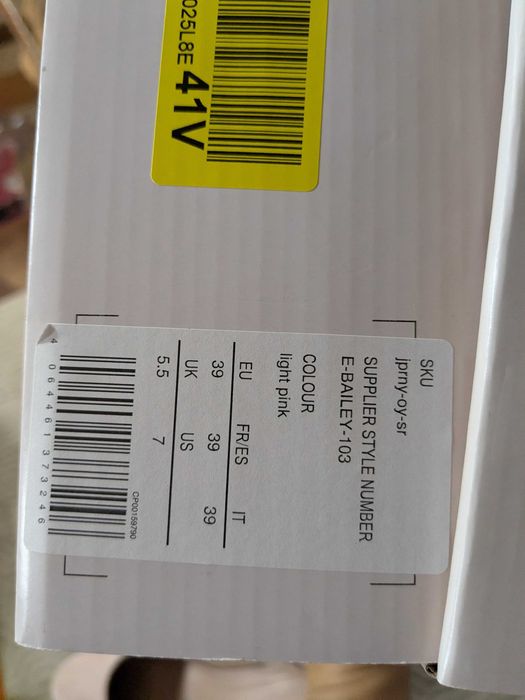 Czółenka slingback pudrowy róż rozm. 39 Anna Field