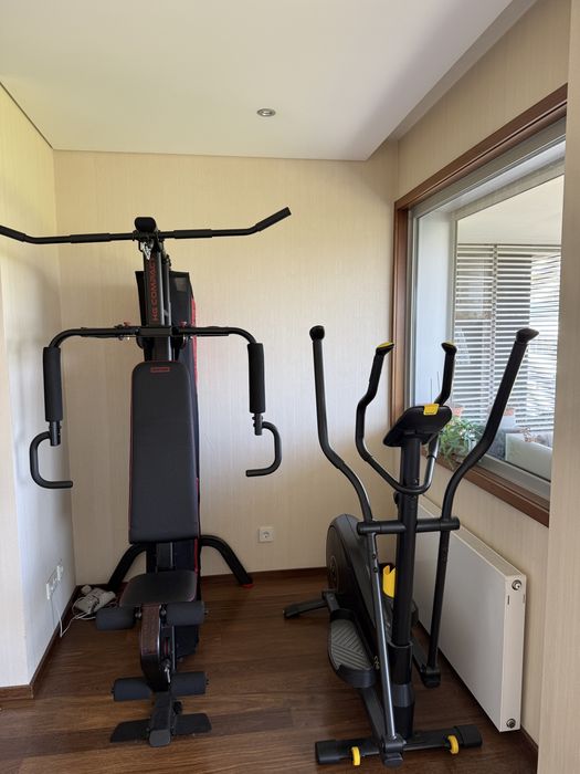 Estacao musculaçao Domyos 220€ + Eliptica Domyos 520 300€