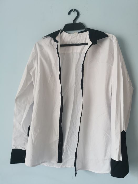 Biała koszula męska L