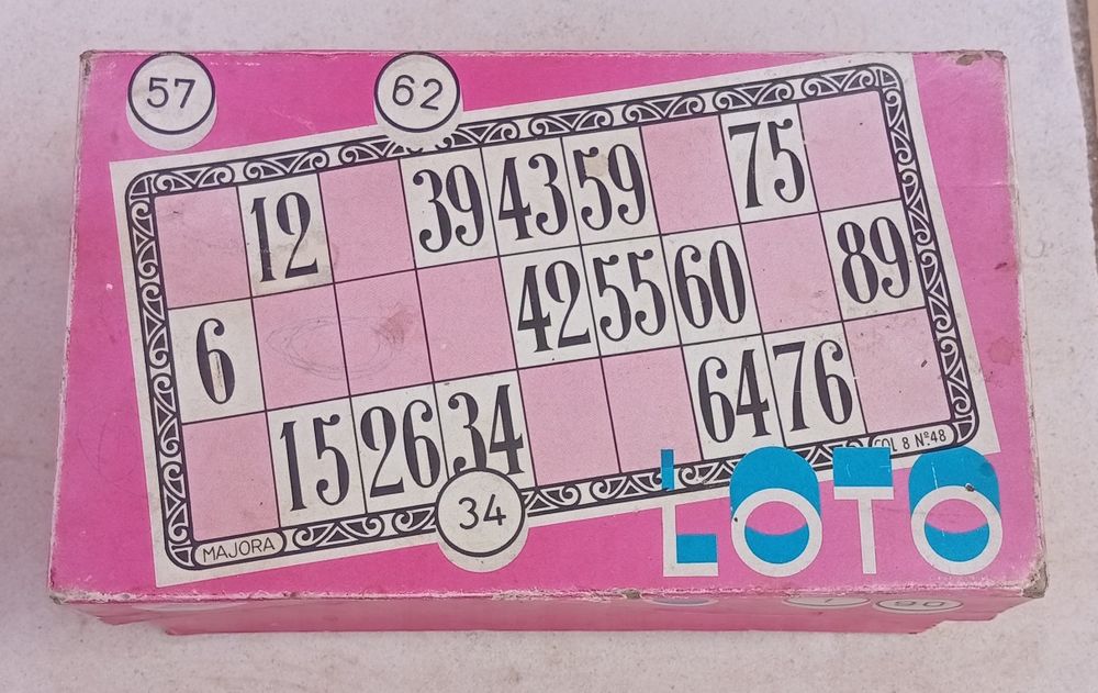 Jogo completo do Loto da Majora