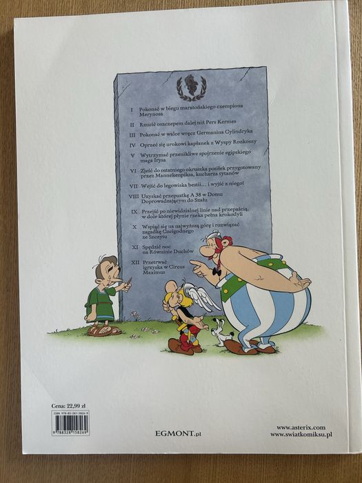 Książka Dwanaście prac Asteriksa Goscinny
