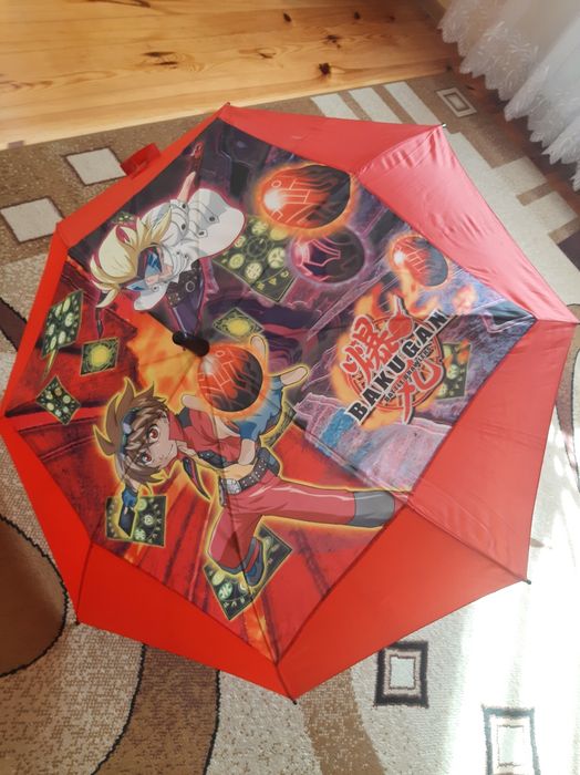 Parasol dla dziecka z bajki Bakugan.