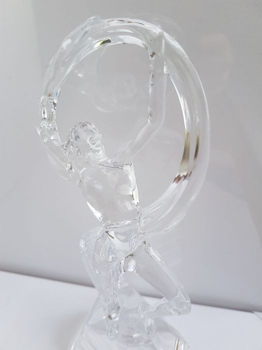 Bailarina Escultura em Vidro