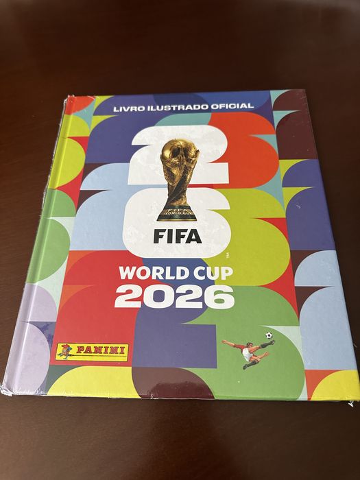 Caderneta Mundial 2026 nova selada