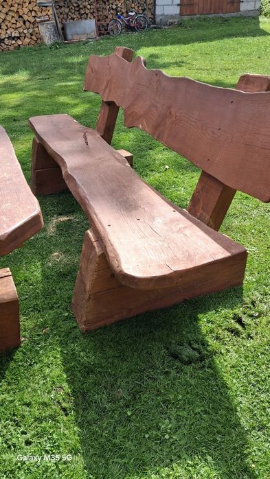 Sprzedam zestaw ogrodowy dębowy