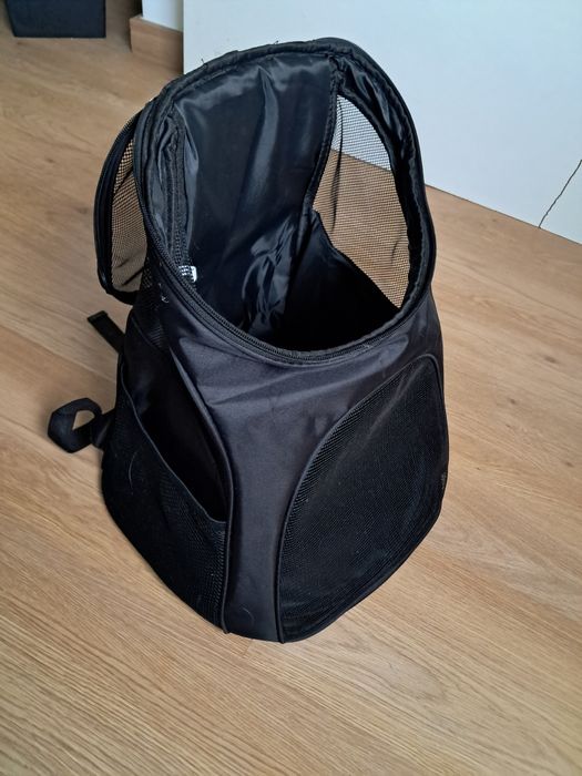 Mochila para transporte de gato de médio e  pequeno porte