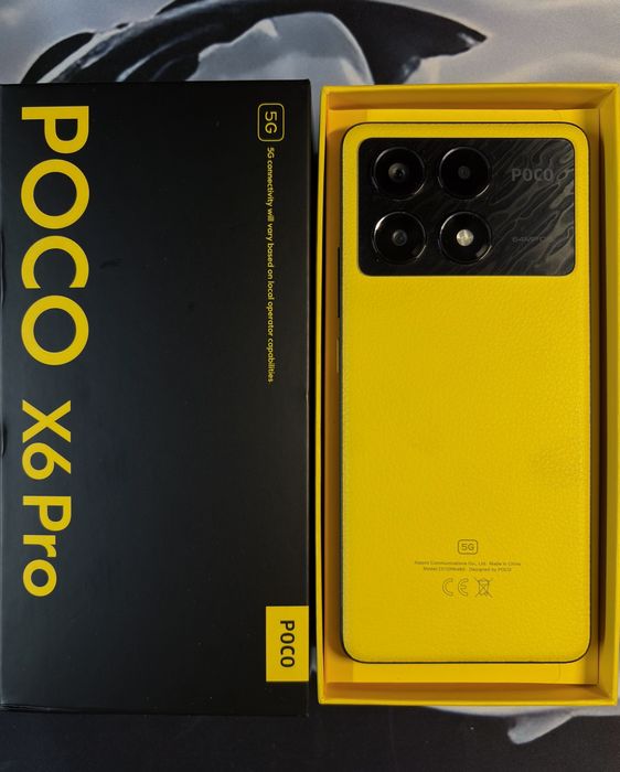 POCO X6 PRO 5G 12/512GB Żółty
