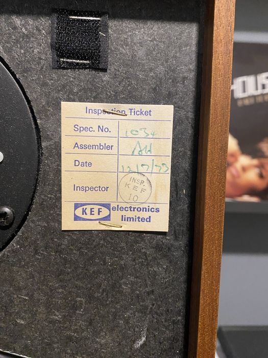 Kef Coda Mk1 SP-1034 Speakers (1973)