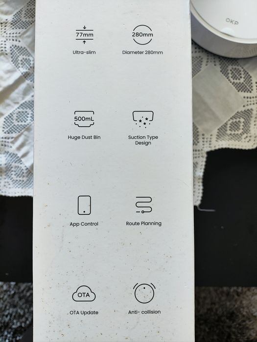 Robot aspirador OKP K5 (Como novo)