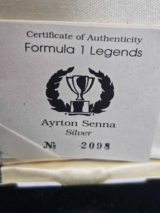 Moeda  Ayrton sennna Proof