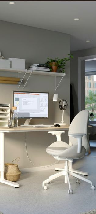 Fotel,Krzesło biurowe Ikea Hattefiall