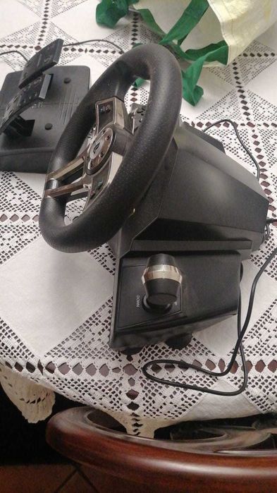 Volante e pedais para ps4ps3 pc