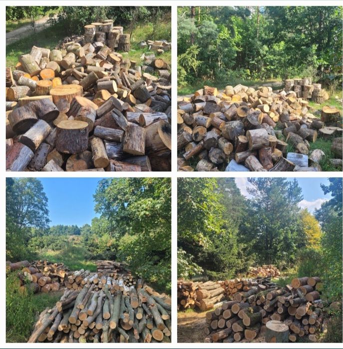 Drewno opałowe, kominkowe, sezonowane