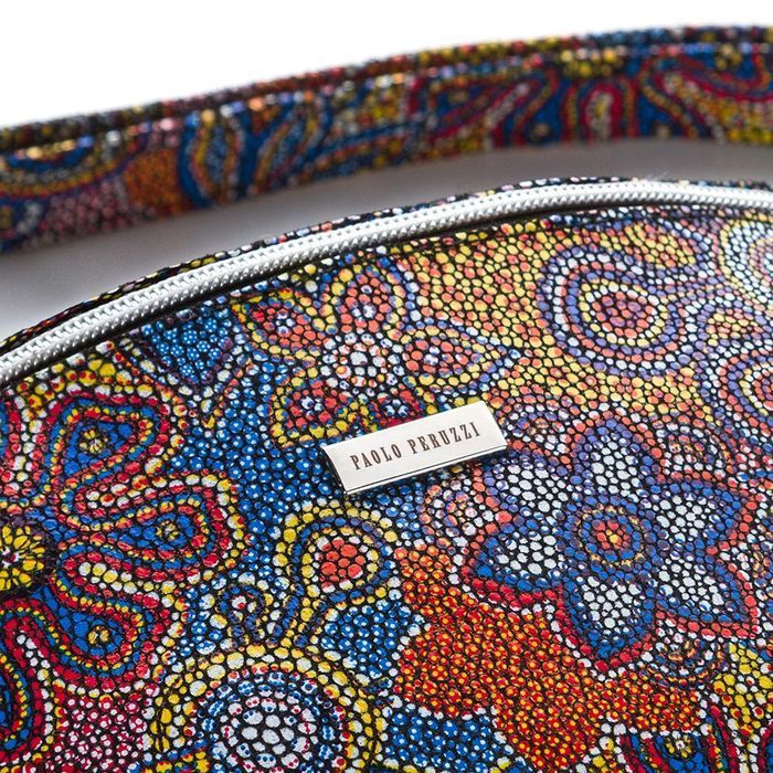 Damska saszetka nerka skórzana kolorowa Paolo Peruzzi Z-15-O