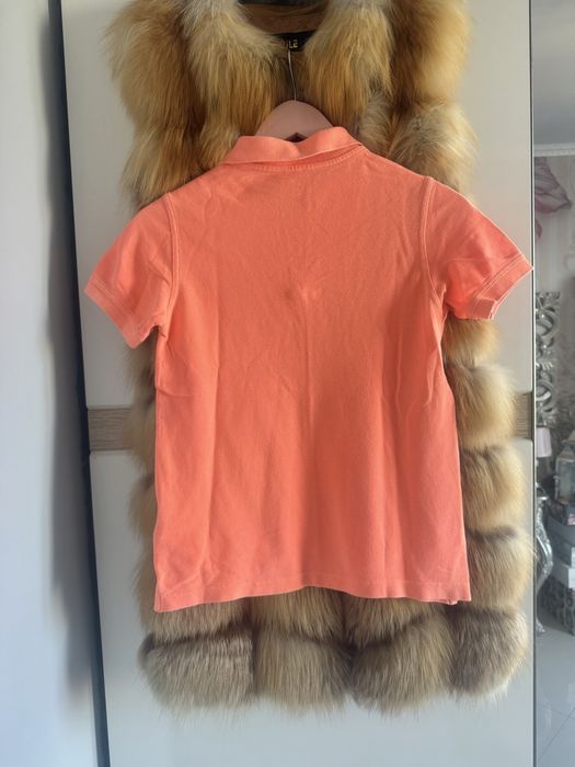 Benetton t-shirt polo bluzia z kołnierzykiem XS
