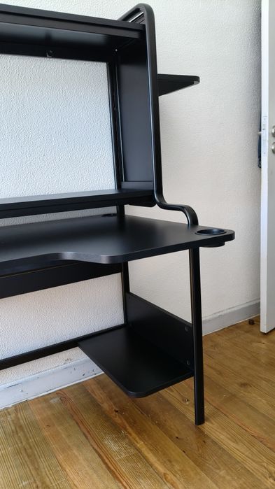 Secretária p/gaming - fredde - Preto