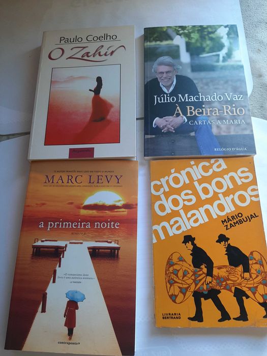 22 livros novos.nunca foram lidos.3€ cada.Portes grátis.