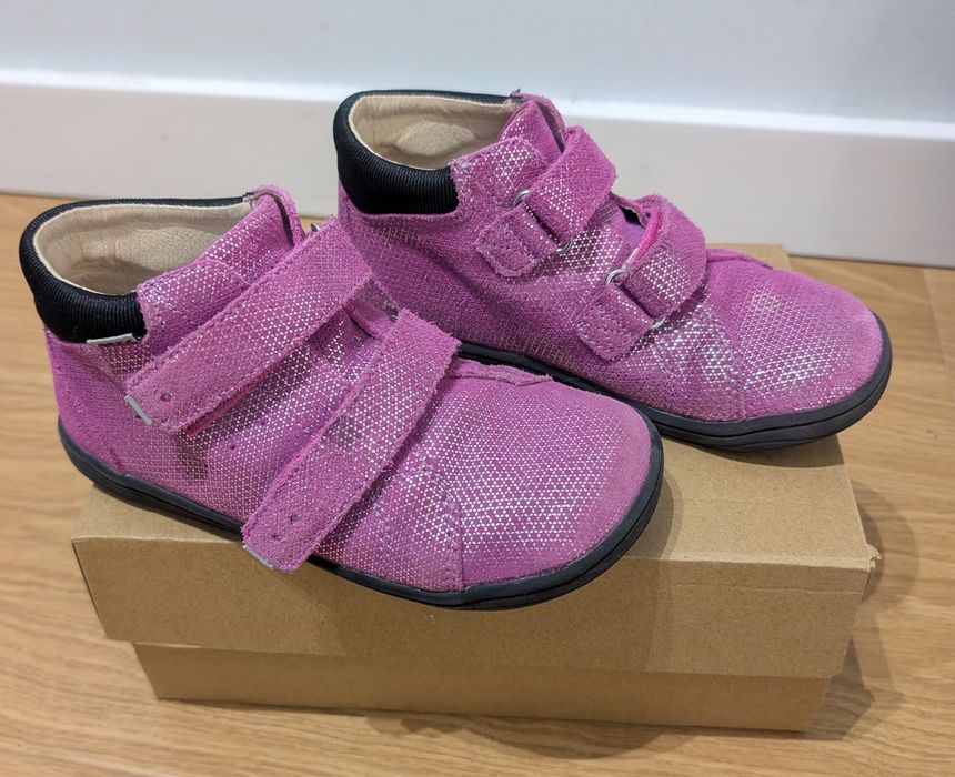 Buty trzewiki różowe barefoot Bartek 29