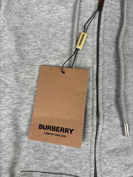 ‼️РОЗПРОДАЖ‼️ Зип Худи Burberry сіра кофта барбері зіпка