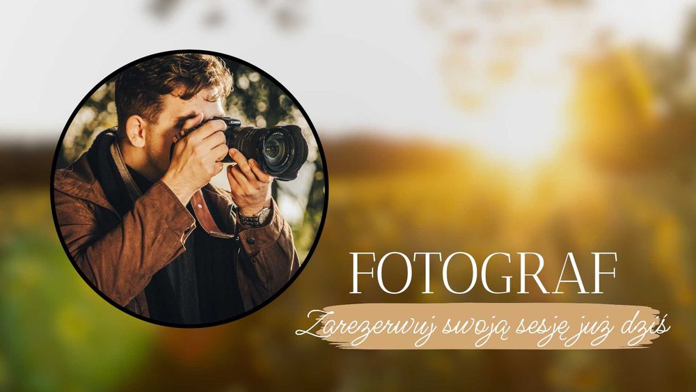 Fotograf na 18nastkę!!!