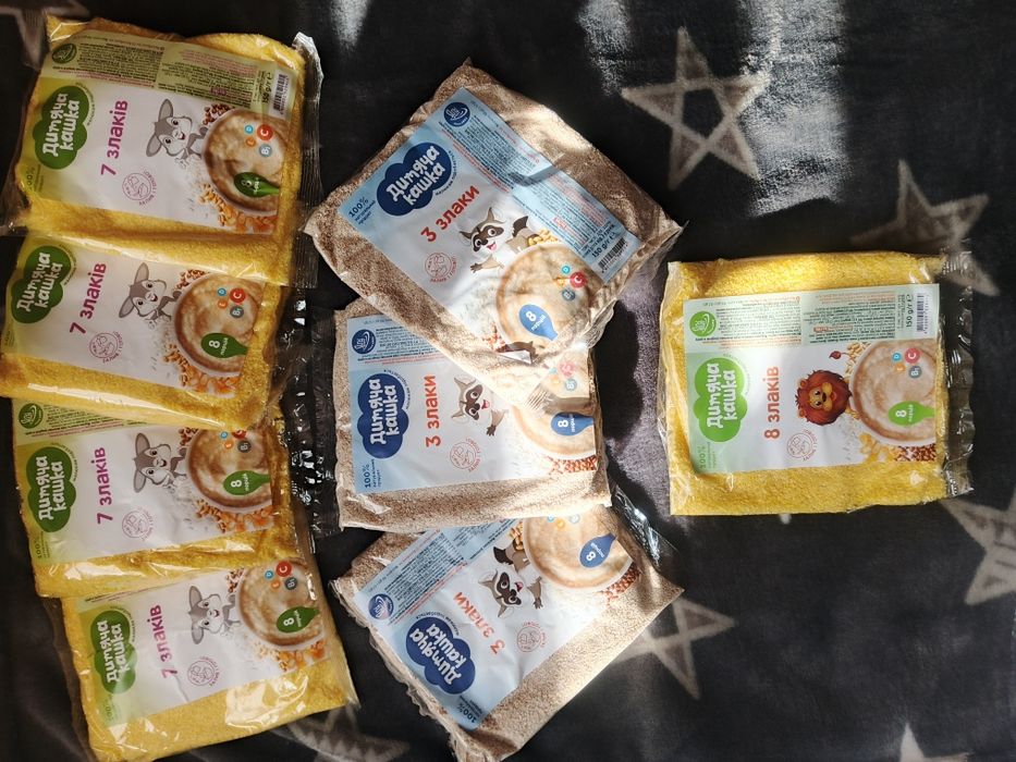 Дитячі каши розчинні