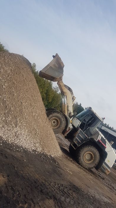 piaski, kruszywa,transport