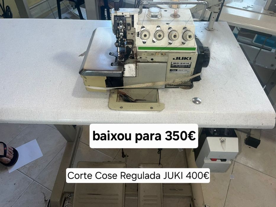 Máquinas Costura industrial baixaram os  preços