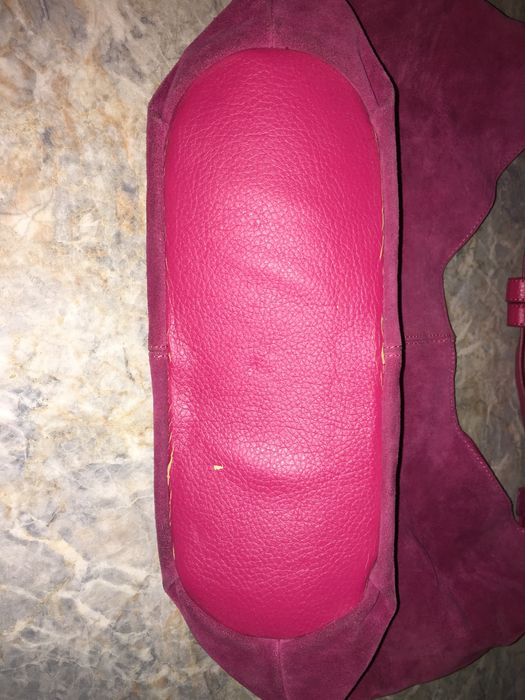 Сумка натуральный замш эко кожа