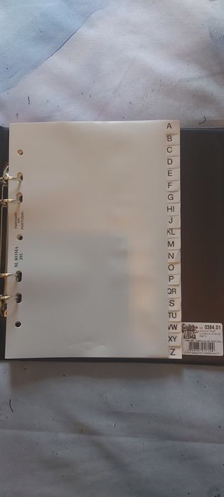 Agenda de moradas e telefones Roma