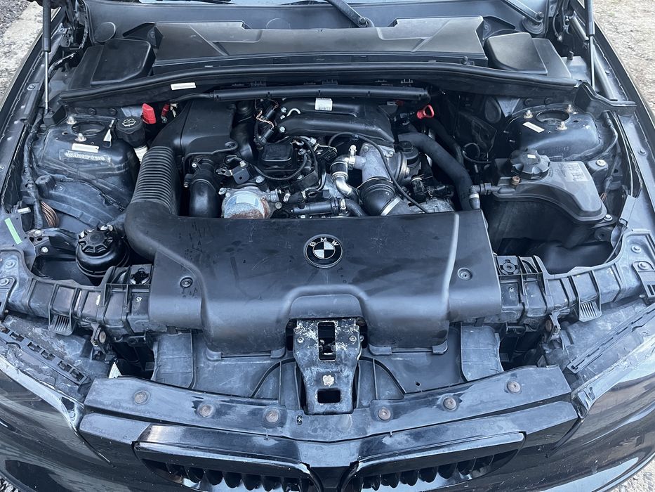 BMW 1 е87 на чіпі +даунпайп