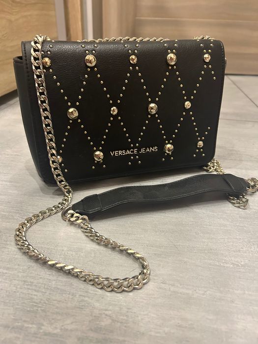 Torebka czarna Versace