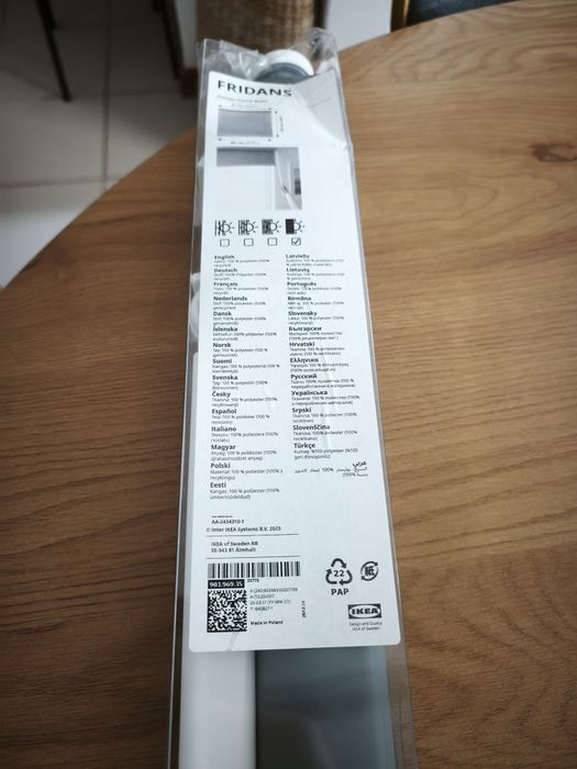 Vendo estore de rolo novo