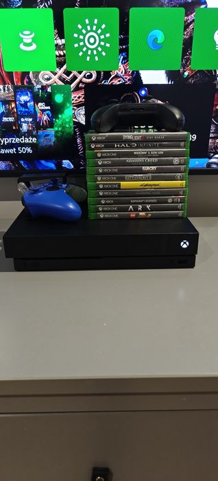 Xbox One X | 1TB SSD | 2 PADY | 11 GIER | GRATIS