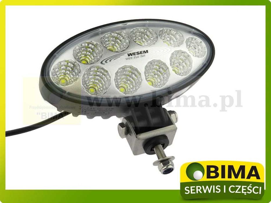 Super mocna Lampa LED Halogen roboczy WESEM AŻ 4000 Lumenów 45W sprawd
