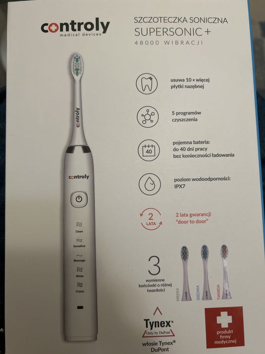 szczoteczka soniczna supersonic+ 48000 wibracji