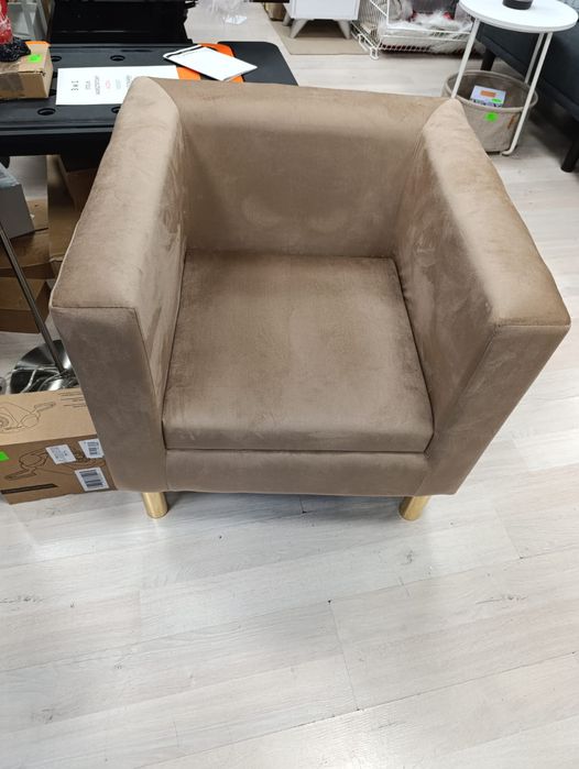 Fotele klubowe velwet