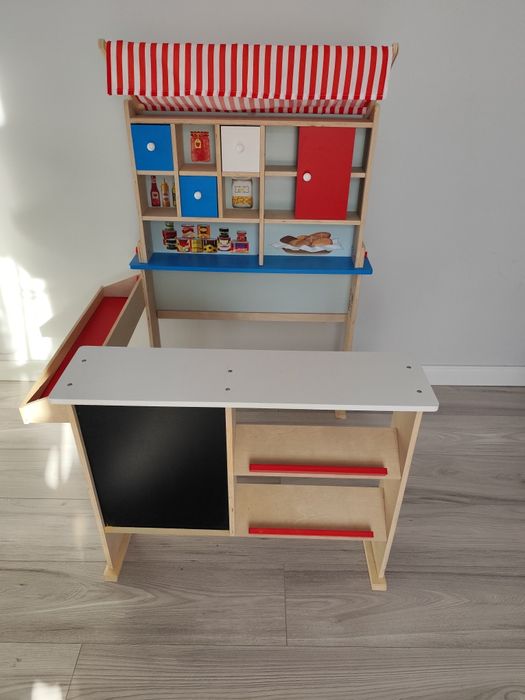 Sklep drewniany do zabawy dla dzieci