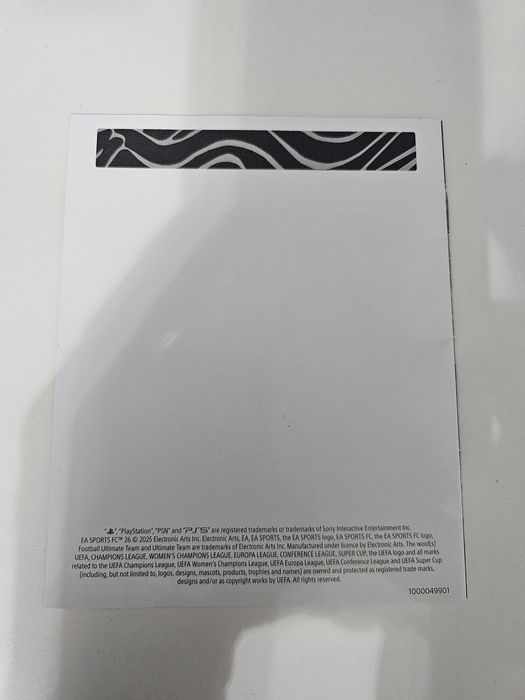 FC 26 - PS5 (Folheto Original)